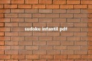 sudoku infantil pdf 