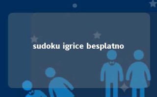 sudoku igrice besplatno 