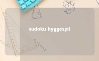 sudoku hyggespil 
