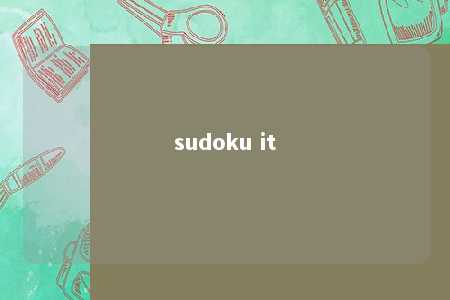 sudoku it -第1张图片-FreeGameStops.com - Your #1 Destination for Free Online Games & Mini Games sudoku it -第1张图片-FreeGameStops.com - Your #1 Destination for Free Online Games & Mini Games