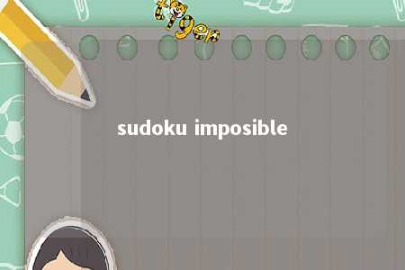 sudoku imposible -第1张图片-FreeGameStops.com - Your #1 Destination for Free Online Games & Mini Games