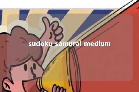 sudoku samurai medium -第1张图片-FreeGameStops.com - Your #1 Destination for Free Online Games & Mini Games