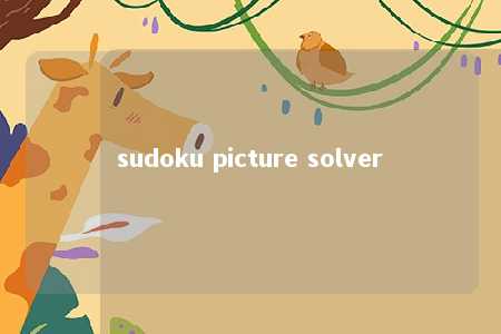 sudoku picture solver -第1张图片-FreeGameStops.com - Your #1 Destination for Free Online Games & Mini Games